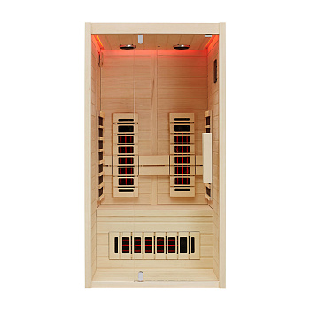 Инфракрасная сауна Mexda WS-1809 красный кедр 1500*1000*1900